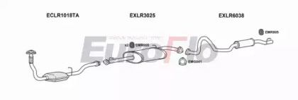 Система выпуска ОГ EuroFlo LRDEF25D 7029C